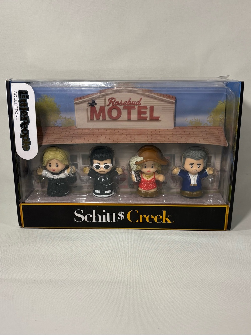 FISHER PRICE LITTLE PEOPLE COLLECTOR SCHITT'S CREEK TV SERIES SPECIAL EDITION